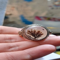 خرید، قیمت و مشخصات انگشتر شجر تک درخت و پرنده کلکسیونی فوق العاده با کیفیت و دارای گارانتی، زیر قیمت بازار | هنرظریف