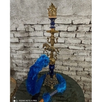 خرید، قیمت و مشخصات قلیان مدل اسب تمام برنج، با ضمانت و کیفیت عالی، به قیمت تولیدی - هنرظریف