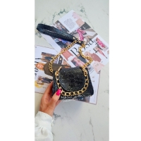 خرید، قیمت و مشخصات مینی کیف دوشی چرمی دستدوز مدل آوا با یراق استیل و رنگ ثابت | هنرظریف