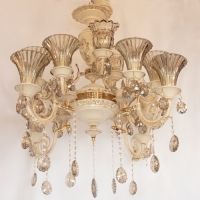 خرید، قیمت و مشخصات لوستر سرامیکی طراحی مدرن و شیک، بدنه مقاوم و دارای ضمانت - هنرظریف