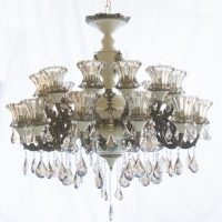 خرید، قیمت و مشخصات لوستر سایز بزرگ مناسب سالن های پذیرایی و طراحی بی نظیر - هنرظریف