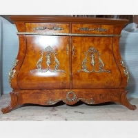 خرید، قیمت و مشخصات کنسول در درب معرق کاری شده با رنگ پولیشی و کیفیت درجه یک چوب روس - هنرظریف