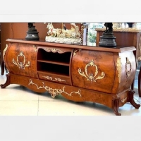 خرید، قیمت و مشخصات میز تلویزیون معرق کاری و بدنه کارشده دارای رنگ بندی و امکان تولید با ابعاد دلخواه شما - هنرظریف