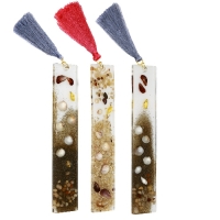 خرید، قیمت و مشخصات نشانگر کتاب رزینی دژاوو مدل دریا مجموعه 3 عددی طراحی فانتزی زیبا و کیفیت درجه یک  با ضمانت - هنرظریف