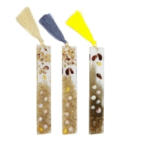 خرید، قیمت و مشخصات نشانگر کتاب رزینی مناسب افراد کتاب خوان و صرفه جویی در زمان دژاوو مدل دریا مجموعه 3 عددی - هنرظریف