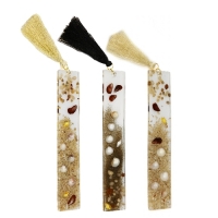 خرید، قیمت و مشخصات نشانگر کتاب رزینی دژاوو بدنه باو دوام و محصولی بسیار کاربردی مناسب کتابخوان ها مدل دریا و ساحل با بسته بندی 3 عددی - هنرظریف