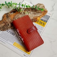 خرید، قیمت و مشخصات گارد چرمی دستساز گوشی چرم طبیعی مدل فلاپ - هنرظریف