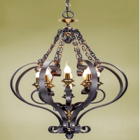 خرید آنلاین، لوستر اسپانیش مدل دومینو کد 2920مورد ساحلی، شیک و خاص، قیمت مناسب | هنرظریف