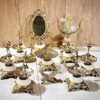 خرید آنلاین، هفت سین برنزی طرح رقص بالرین با طراحی متفاوت بسیار چشم نواز و نفیس، با قیمت مناسب | هنرظریف