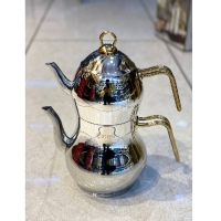 خرید، قیمت و مشخصات کتری قوری، تمام استیل، کف چدن، دارای 2 سال گارانتی، زیبا و ارزان قیمت _ هنرظریف