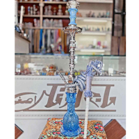 خرید، قیمت و مشخصات قلیان کامل برنجی شمش دو مرتبه آبکاری، دارای گارانتی 10 ساله ارزان و باکیفیت _ هنرظریف