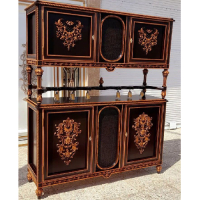 خرید، قیمت و مشخصات سرویس میز تلویزیون و کنسول چوبی روسی با رنگ دلخواه ارزان و با کیفیت _ هنرظریف