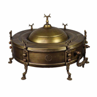 خرید، قیمت و مشخصات منقل زغالی برنجی ارمنی متوسط، قطر 39 با بالاترین کیفیت _ هنرظریف