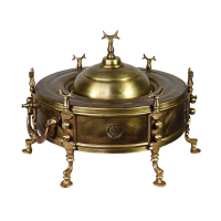 خرید، قیمت و مشخصات منقل زغالی برنجی ارمنی متوسط قطر ۳۳، سنگین وزن با بالاترین کیفیت _ هنرظریف