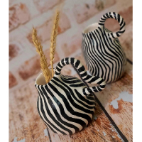 خرید، قیمت و مشخصات مجموعه دو تایی گلدان دستساز سرامیکی، مستقیم از تولیدکننده _ هنرظریف