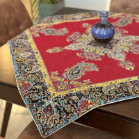 خرید، قیمت و مشخصات رومیزی یک در یک شروین قرمز ارزان و با کیفیت _ هنرظریف