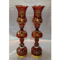 خرید، قیمت و مشخصات لاله نوروزی قرمز تراش عینکی سایز متوسط، ارزان و با کیفیت _ هنرظریف