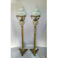 خرید، قیمت و مشخصات کنارسالنی ستون سرامیکی تمام برنجی با پنج رنگ جذاب، ارزان و با کیفیت _ هنرظریف