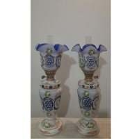 خرید، قیمت و مشخصات چراغ کریم خانی لب چین مدل گل هفت رنگ، ارزان و با کیفیت _  هنرظریف