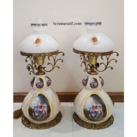 خرید، قیمت و مشخصات چراغ قالپاقی ستون مدل ایتالیایی تمام برنجی آنتیک، ارزان و با کیفیت _ هنرظریف