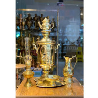 خرید، قیمت و مشخصات سماور زغالی 6 لیتری، مدل سطلی طرح شوروی، ورق سوپر سنگین ارزان و باکیفیت _ هنرظریف