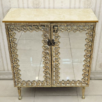 خرید، قیمت و مشخصات جاکفشی برنزی مدل حاشیه گل دار، جدید و شیک_ هنرظریف