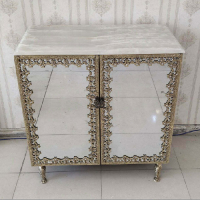 خرید، قیمت و مشخصات جاکفشی برنز مدل گل نقلی صفحه سنگ مرمر، مدل جدید_ هنرظریف