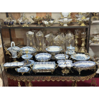ست پذیرایی چینی و برنزی | کیفیت عالی و قیمت مناسب