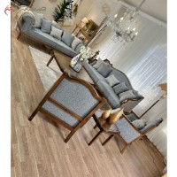 خری آنلاین، مبلمان 7 نفره ی اسپرت کلاسیک، چوب راش، پارچه اعلاء و فوم مادام العمر همراه با ضمانت، زیر قیمت بازار | هنرظریف