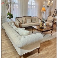 خرید آنلاین، مبلمان کلاسیک اسپرت 7 نفره دارای رنگبندی متنوع پارچه و بدنه با گارانتی، طراحی شکیل و چشم نواز، با قیمت مناسب | هنرظریف