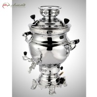 خرید آنلاین، سماور برنجی 6 لیتری طرح جولیا، آبکاری شده با کالیت های نسوز، شیک و ساده، زیر قیمت بازار | هنرظریف