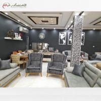 خرید آنلاین، مبلمان 8 نفره ی میلانو با چوب راش و رنگبندی متنوع، قابل سفارش در تعداد 7، 8، 10 نفره با ضمانت 24 ماهه، زیر قیمت بازار | هنرظریف