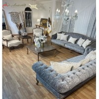 خرید آنلاین، مبلمان اسپرت کلاسیک 7 نفره با کیفیت بی نظیر، پارچه سفارشی، دارای ضمانت نامه، زیر قیمت بازار | هنرظریف