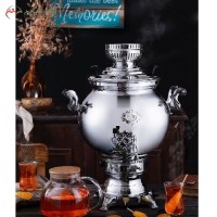 خرید، قیمت و مشخصات سماور 8 لیتری مدل سهند، پیلوت دار و تولید شده با ورق ضخیم و قیمت رقابتی، زیر قیمت بازار | هنرظریف