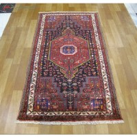 خرید آنلاین، فرش دستبافت تویسرکان کد 39106 طرح لچک و ترنج، الیاف طبیعی، ثبات رنگ و دوام بالا با ضمانت، با قیمت عالی | هنرظریف