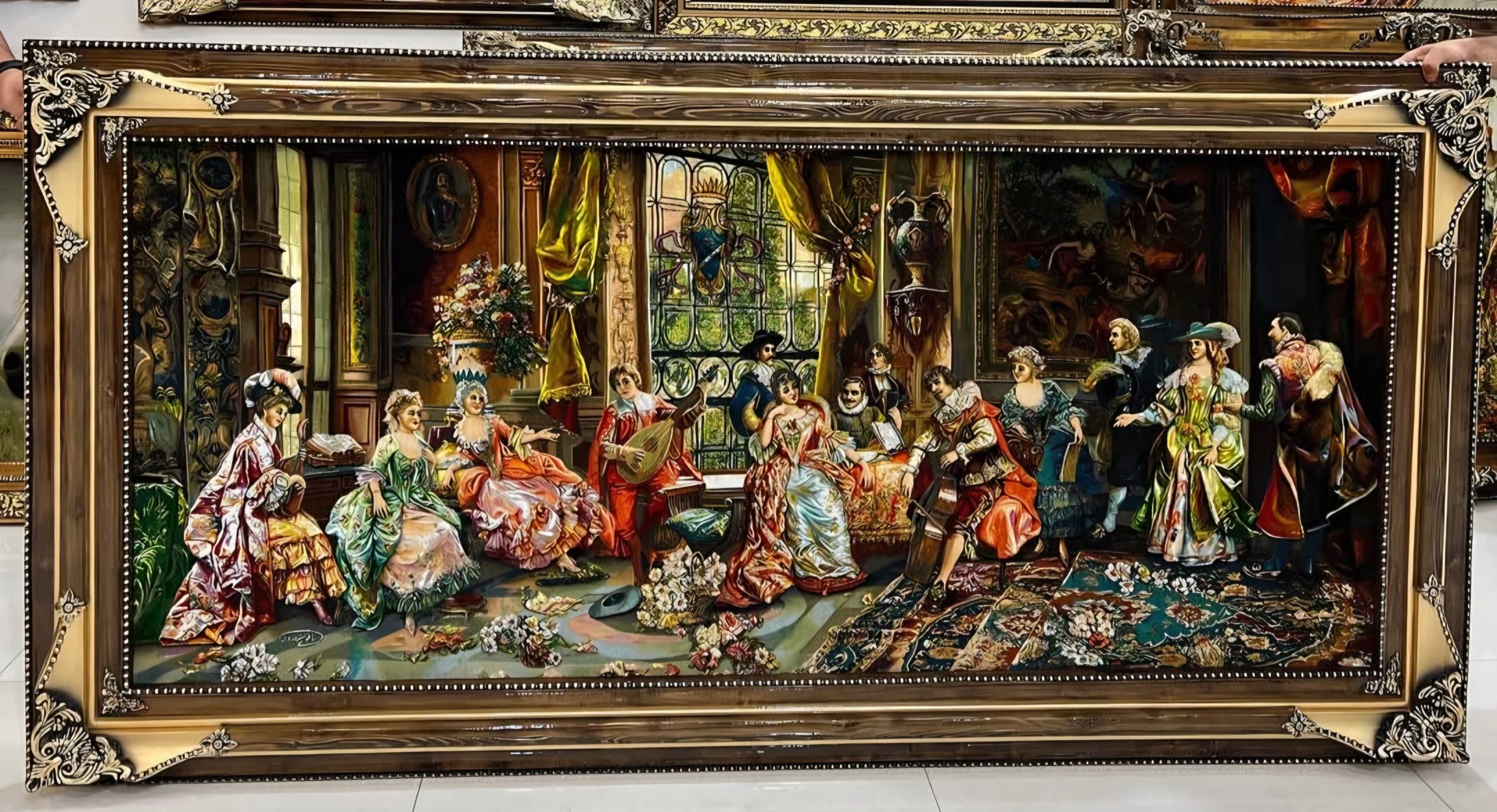 تابلو فرش دستبافت