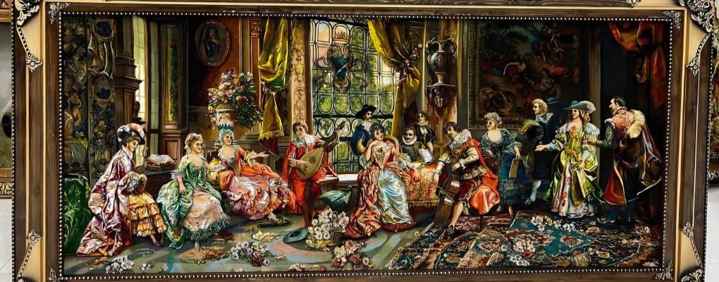 تابلو فرش دستبافت